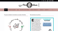 Desktop Screenshot of pilarvelarde.com