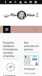 Mobile Screenshot of pilarvelarde.com